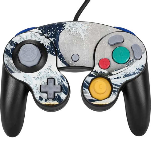 Hokusai The Great Wave off Kanagawa Nintendo GameCube Controller Skin